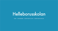 Desktop Screenshot of helleborusskolan.se